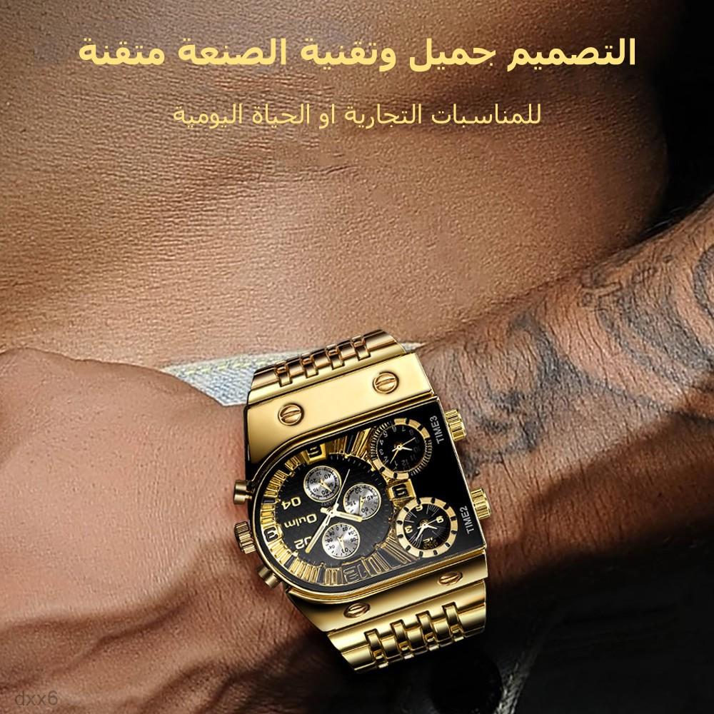 wh006-ساعة الكوارتز الرجالية مع 3 مينا