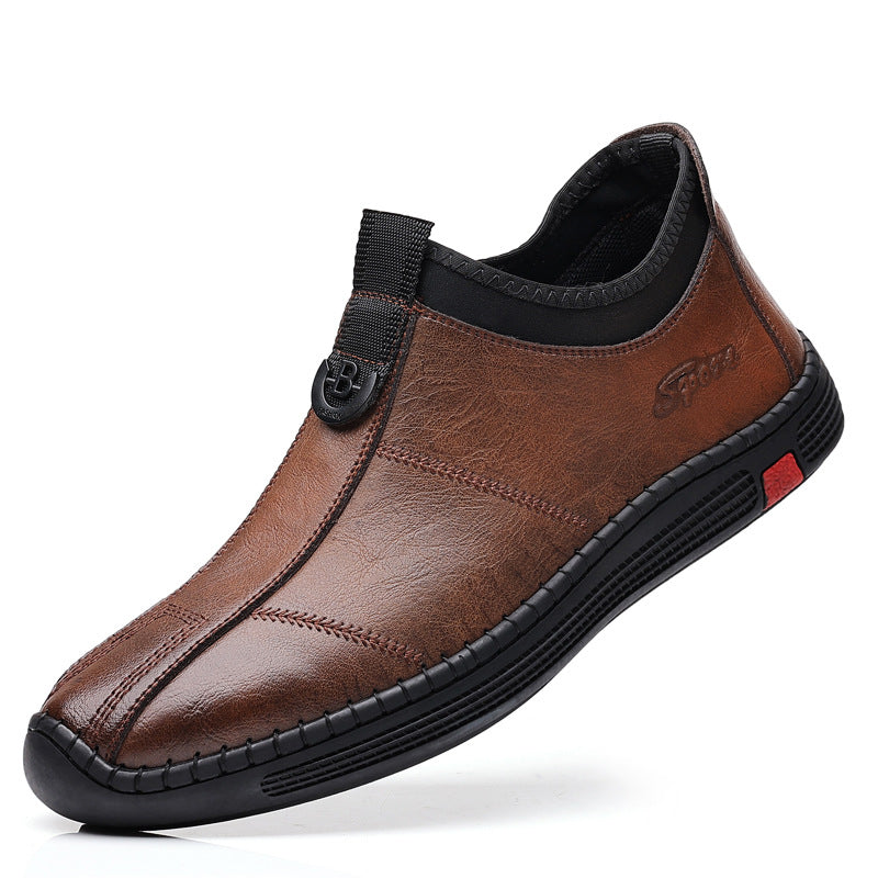 retro trend casual high top men's shoes