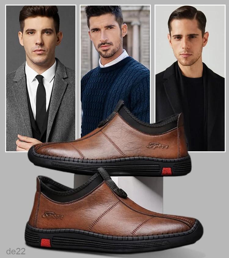 retro trend casual high top men's shoes