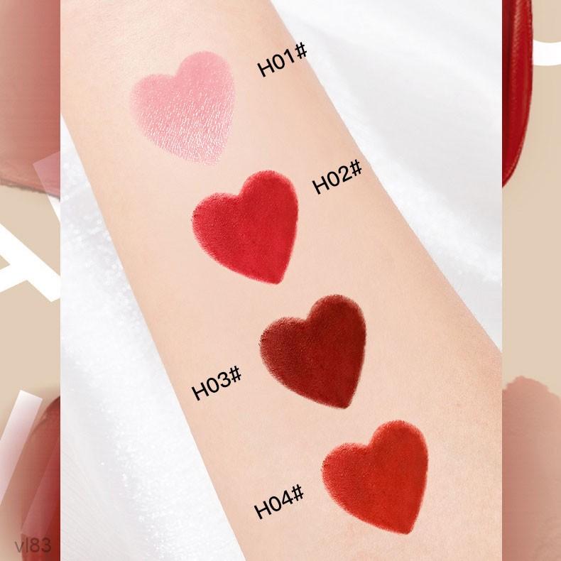 ae719-Luxury pet leather bag soft mist lipstick set