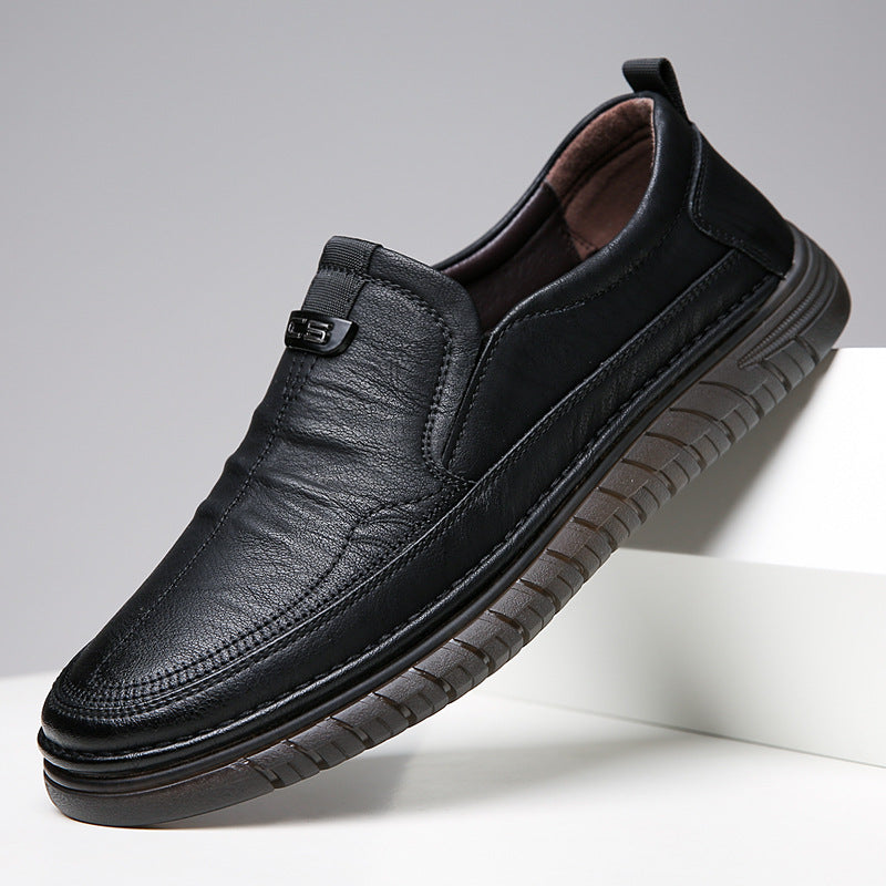 2024 new men's casual leather shoes
