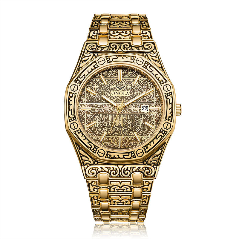 wh25-Fashion personality trend business men's watch