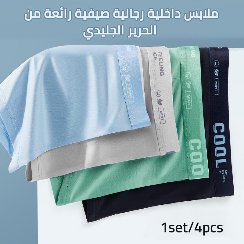 سراويل الحرير الجليد(de296)