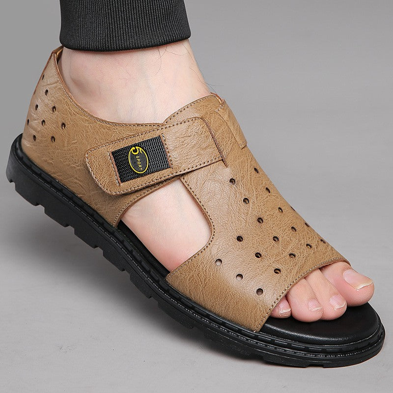 2025 Summer Hollow Breathable Roman Sandals(cp122)