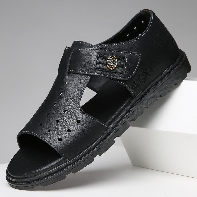 2025 Summer Hollow Breathable Roman Sandals(cp122)