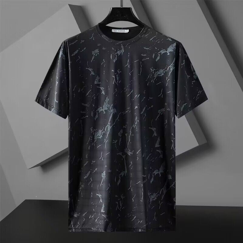 TJ138-Men's summer breathable quick-drying casual sports suit