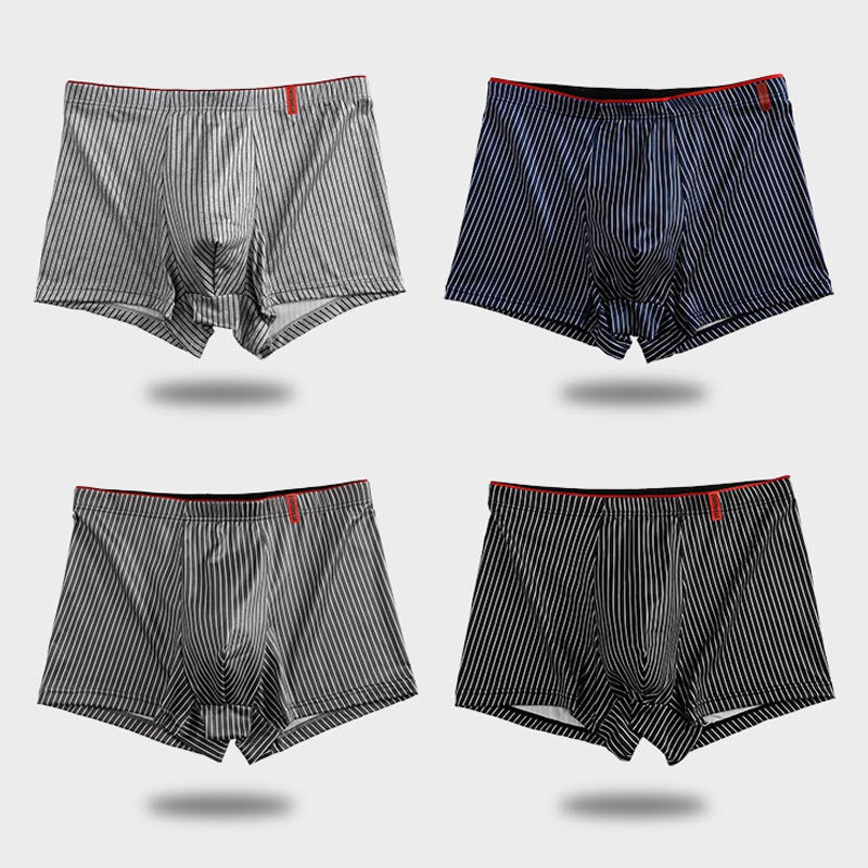 cm312-2025 Men's Sports Loose Antibacterial Breathable Boxer Briefs