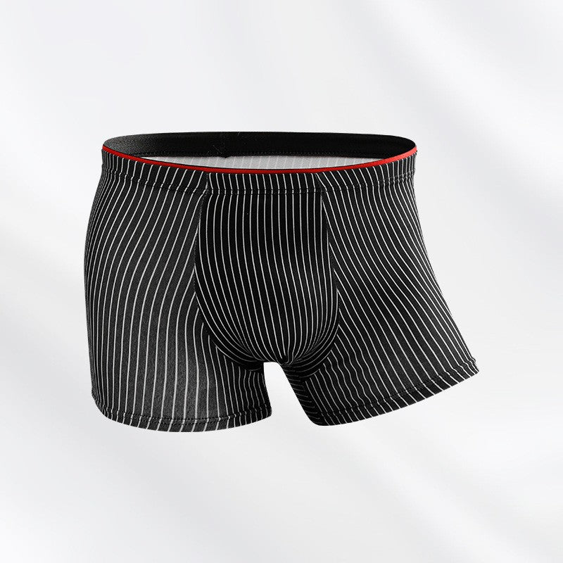 cm312-2025 Men's Sports Loose Antibacterial Breathable Boxer Briefs