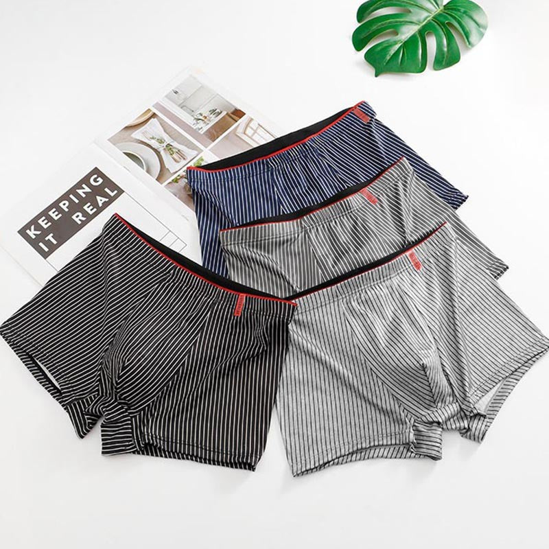 cm312-2025 Men's Sports Loose Antibacterial Breathable Boxer Briefs