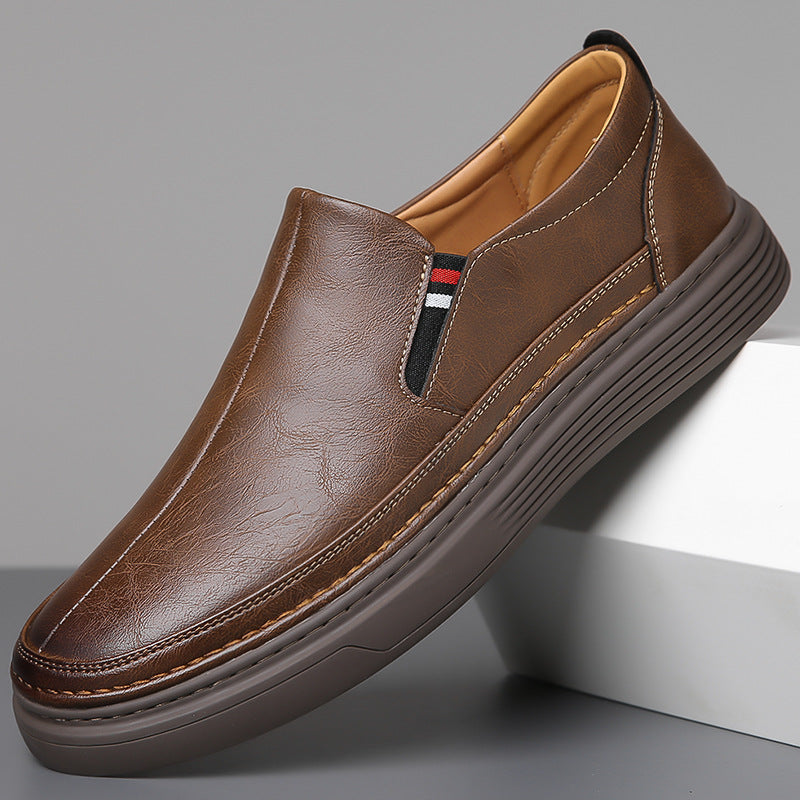 Men's classic durable business casual leather shoes(cm113)
