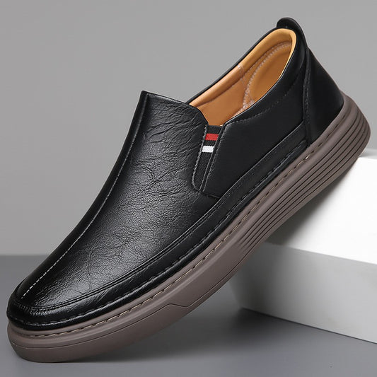 Men's classic durable business casual leather shoes(cm113)