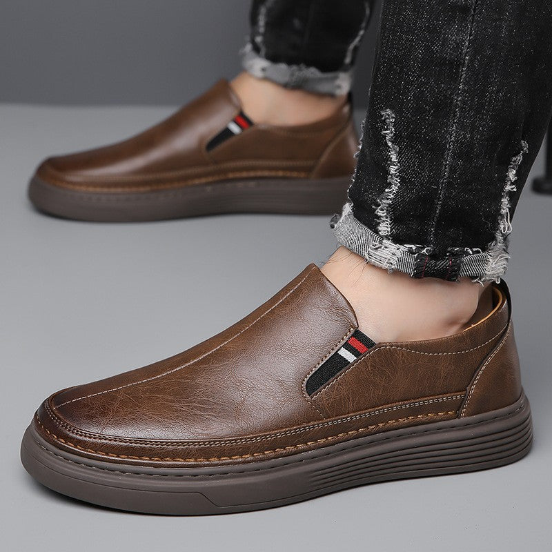 Men's classic durable business casual leather shoes(cm113)