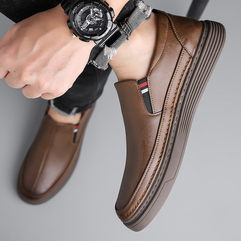 Men's classic durable business casual leather shoes(cm113)