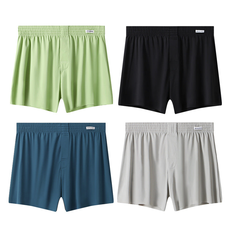 ud214-4 Pcs Ice silk men's underwear