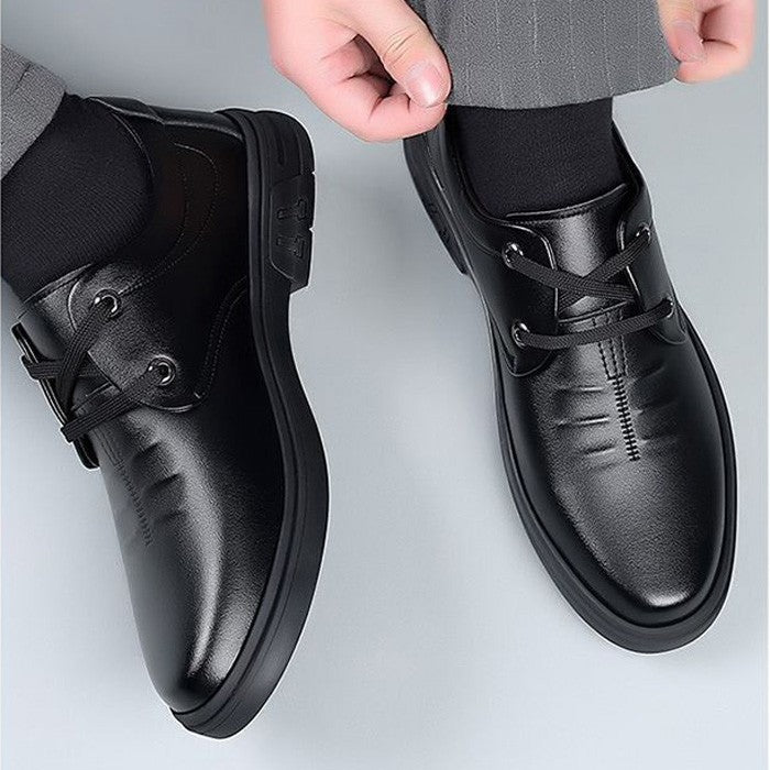 2024 Classic casual men's leather shoes