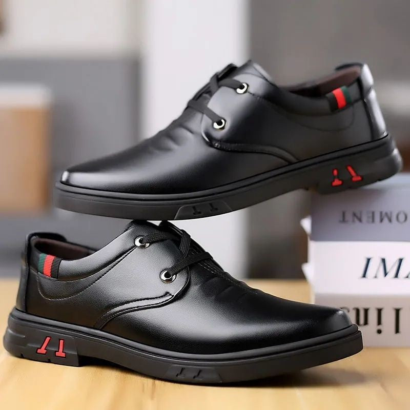 2024 Classic casual men's leather shoes