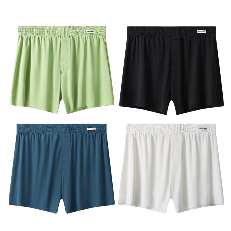 ud214-4 Pcs Ice silk men's underwear