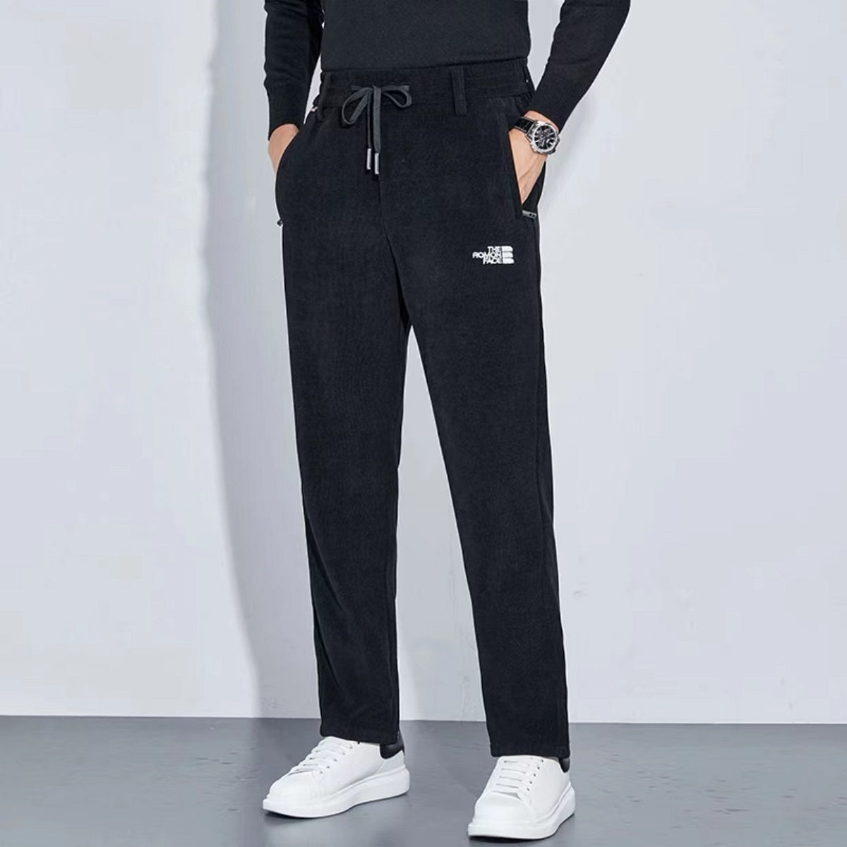 Autumn men's loose straight Korean style casual pants