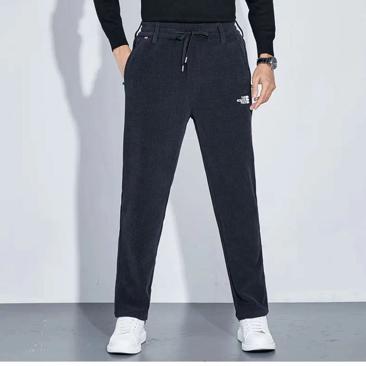 Autumn men's loose straight Korean style casual pants