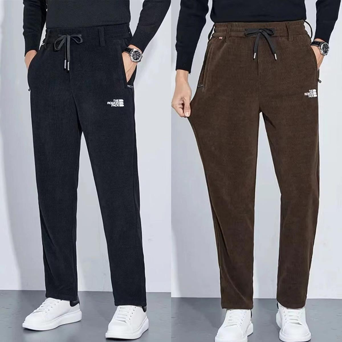 Autumn men's loose straight Korean style casual pants