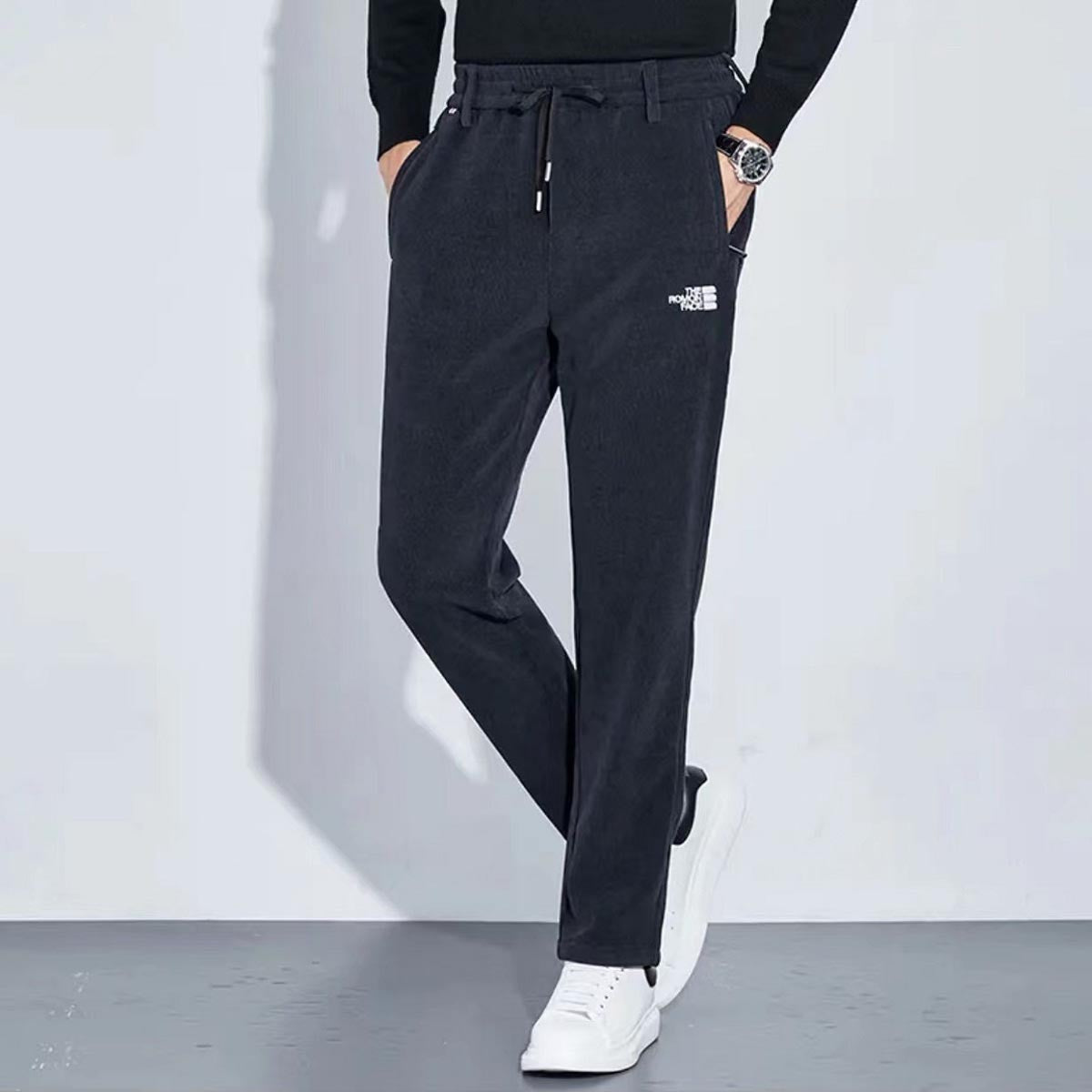 Autumn men's loose straight Korean style casual pants