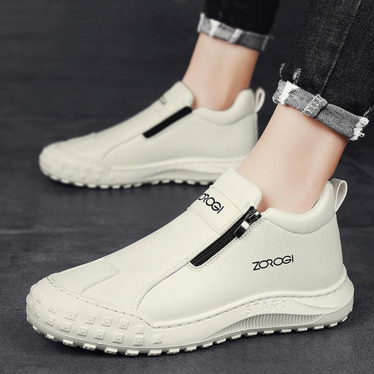 Men's four-season outdoor casual leather shoes