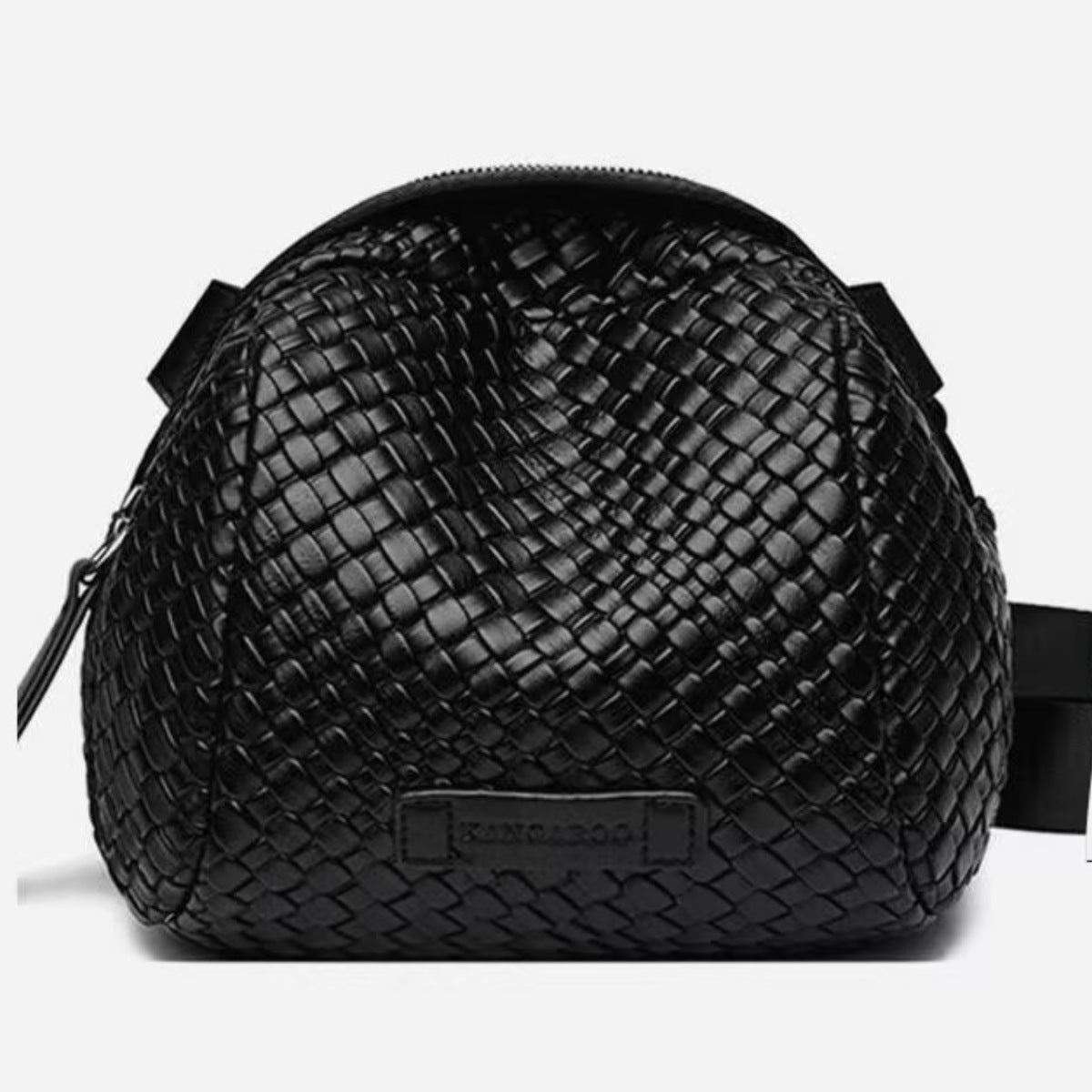 ae411-Versatile light luxury women's one-shoulder diagonal casual simple black small bag shell bag
