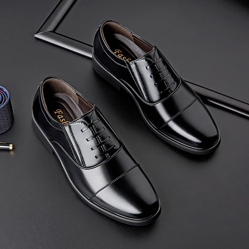 2024 Summer Patent Leather Business Formal Leather Shoes
