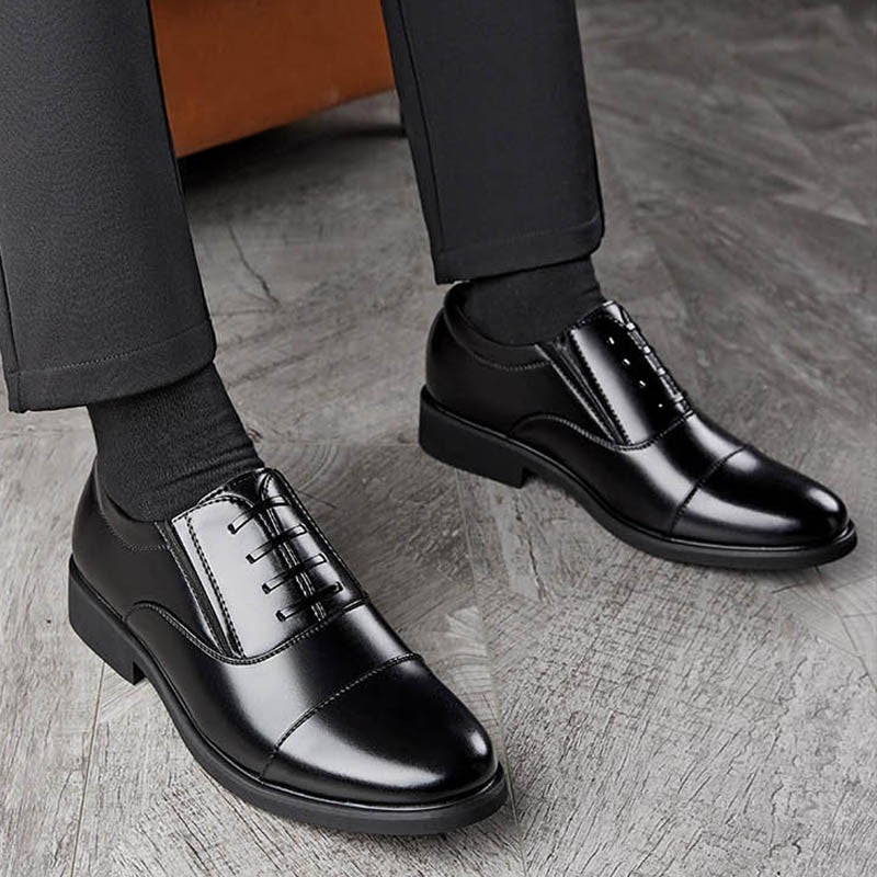 2024 Summer Patent Leather Business Formal Leather Shoes