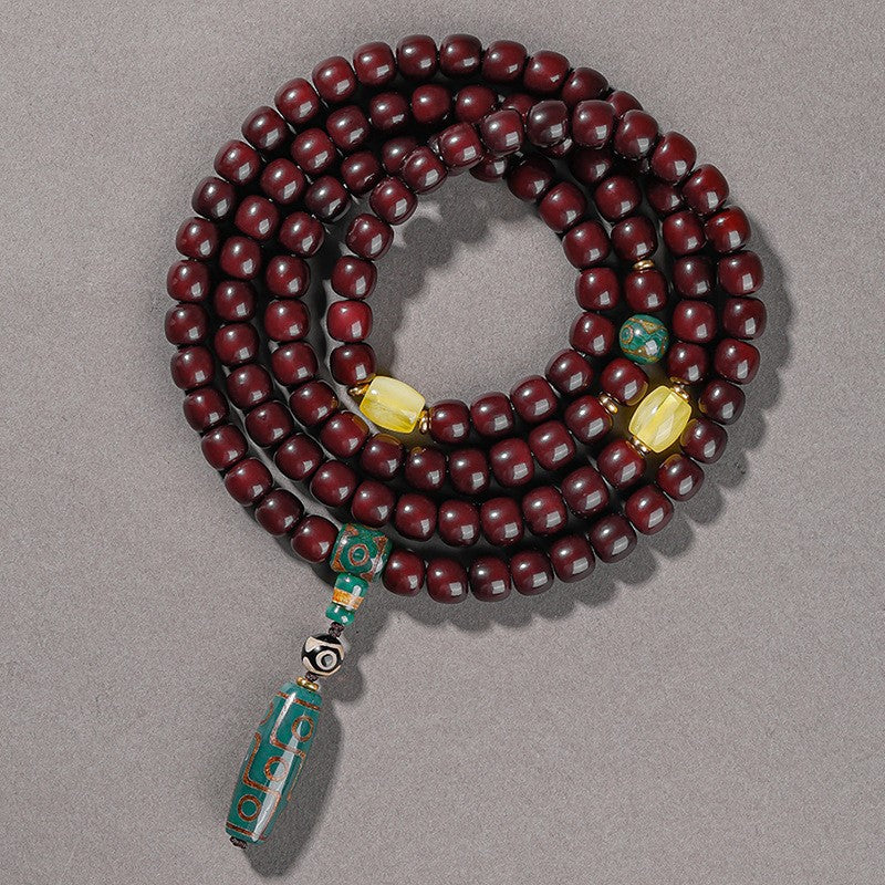Bodhi root rosary bracelets for men and women