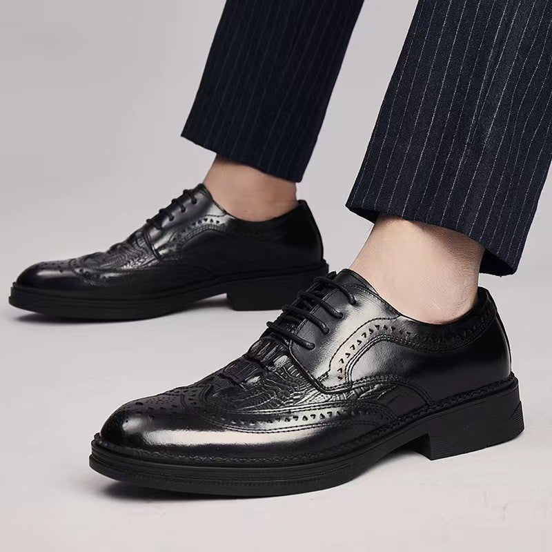 Men's business British style leather shoes(cm239)