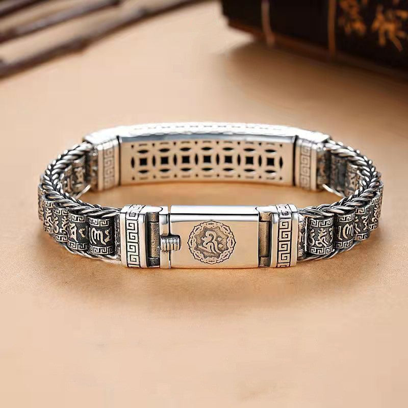 clz8-Creative retro good luck bracelet