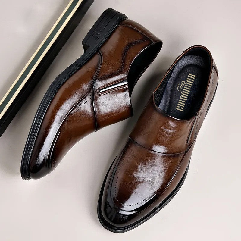 baj03-2025 Men's casual leather shoes