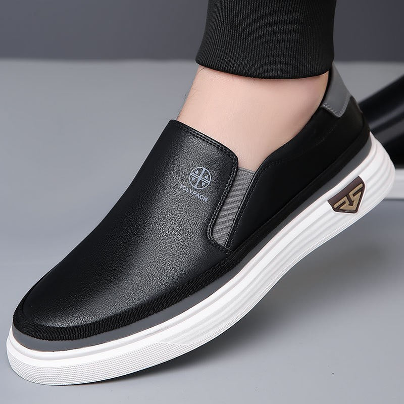 Spring and summer men's casual leather shoes(mx595)