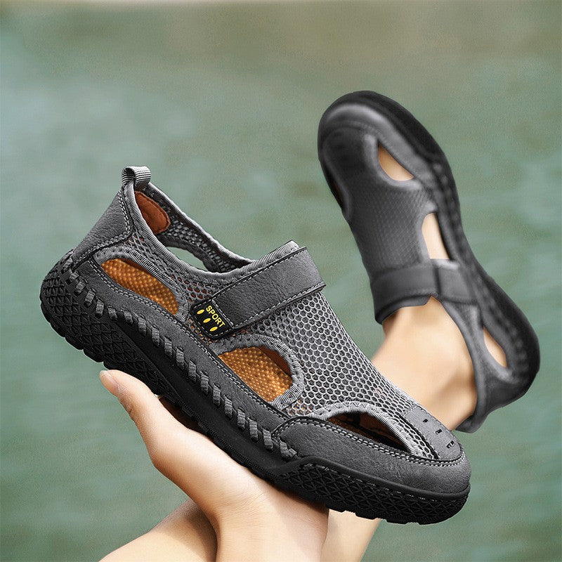 Breathable and versatile hollow mesh men's shoes(px182)