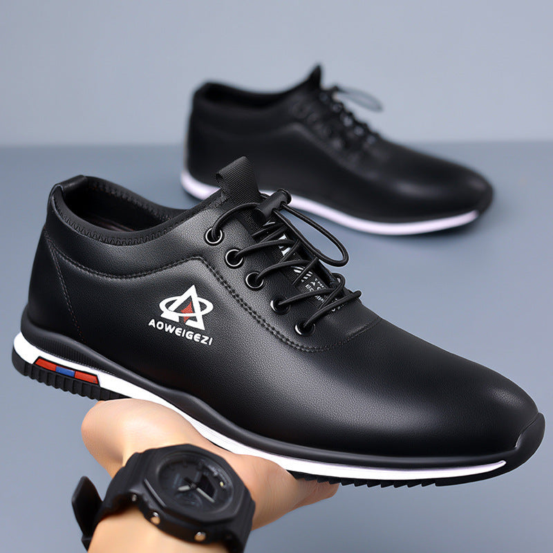Men's business casual leather shoes