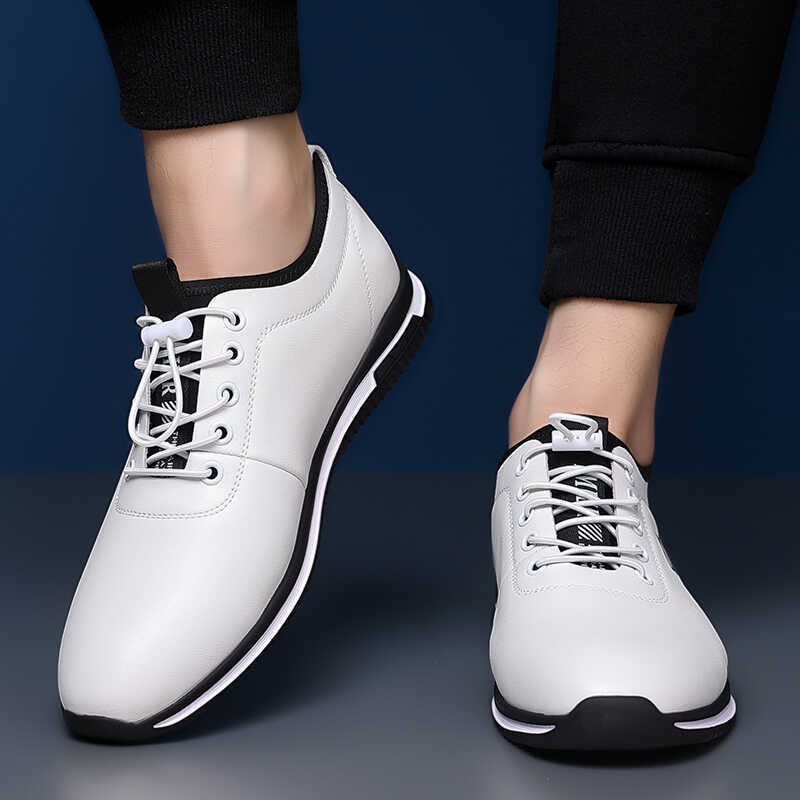Men's business casual leather shoes