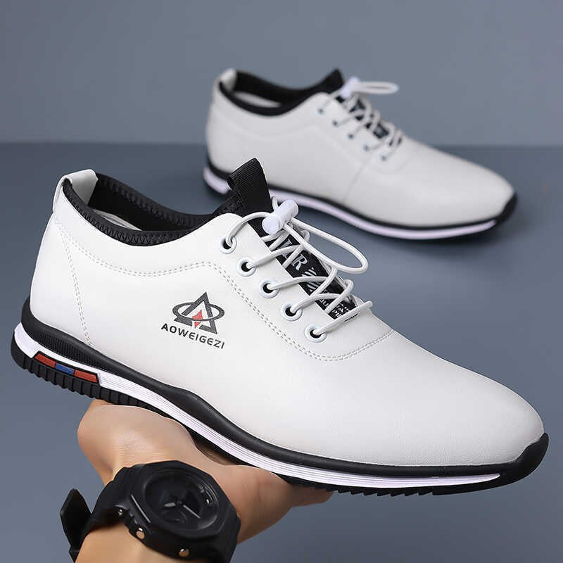 Men's business casual leather shoes