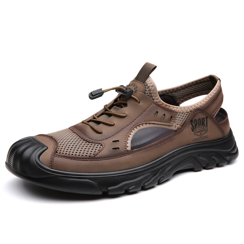 2025 casual hollow breathable mesh hole shoes(cm323)