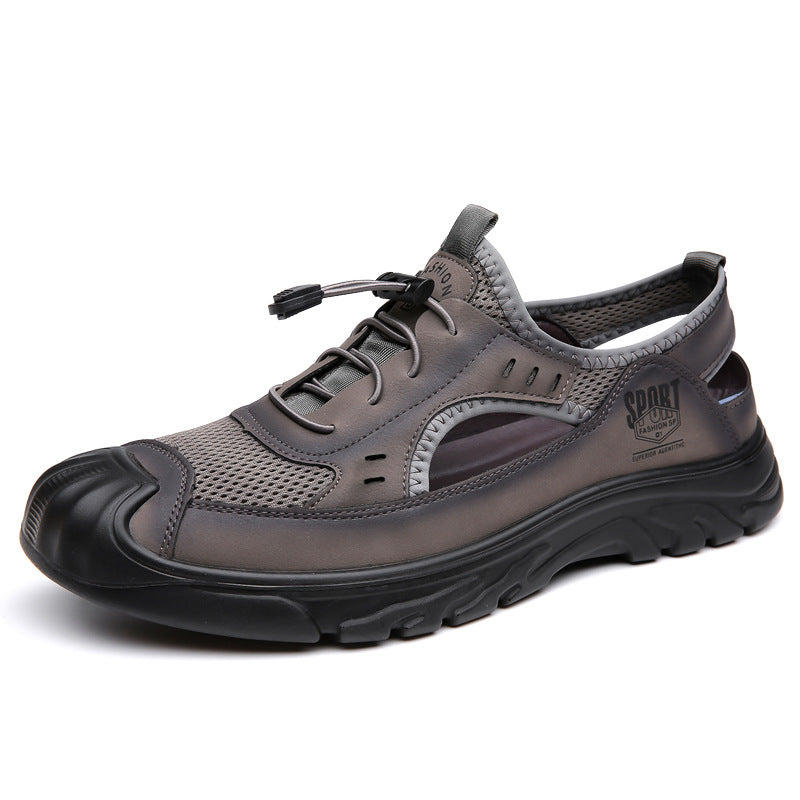 2025 casual hollow breathable mesh hole shoes(cm323)