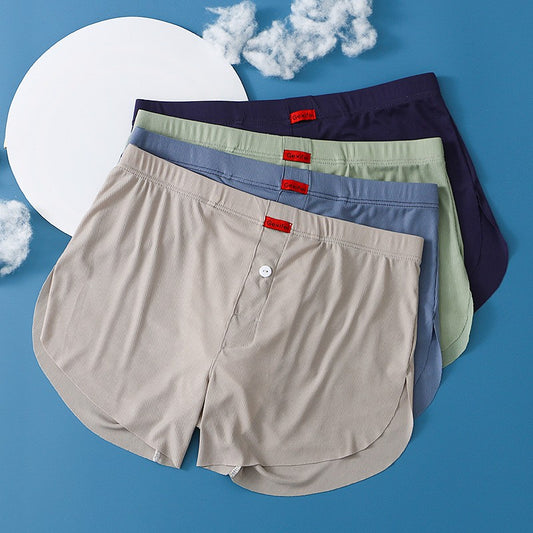 qh104-Men's Breathable Loose Boxer Briefs