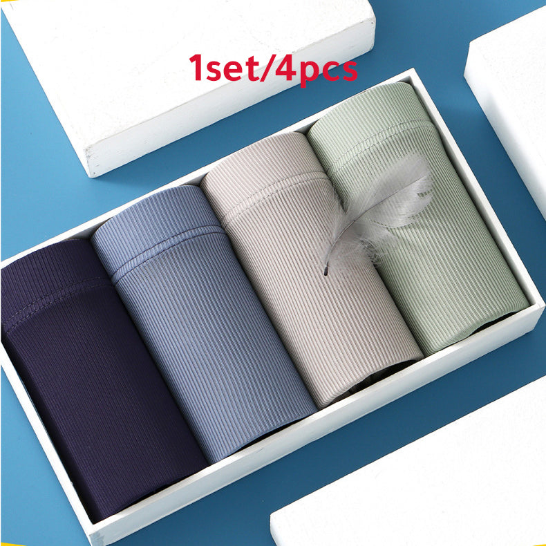 qh104-Men's Breathable Loose Boxer Briefs