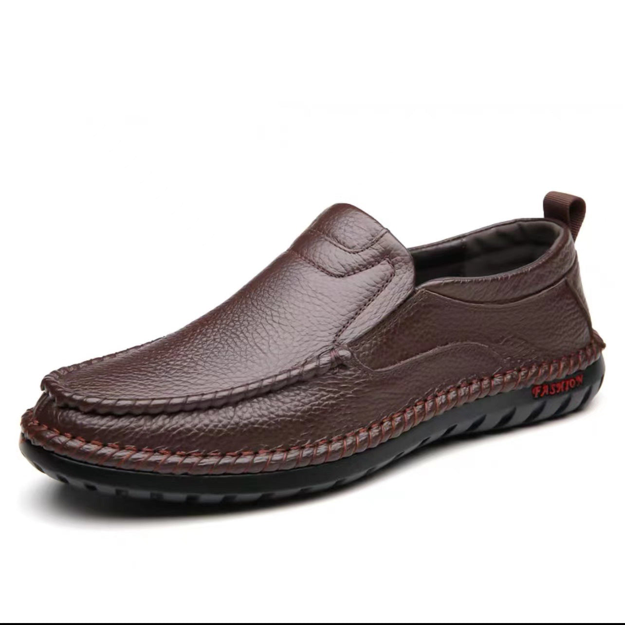 vmr3-Men's slip-on non-slip leather shoes