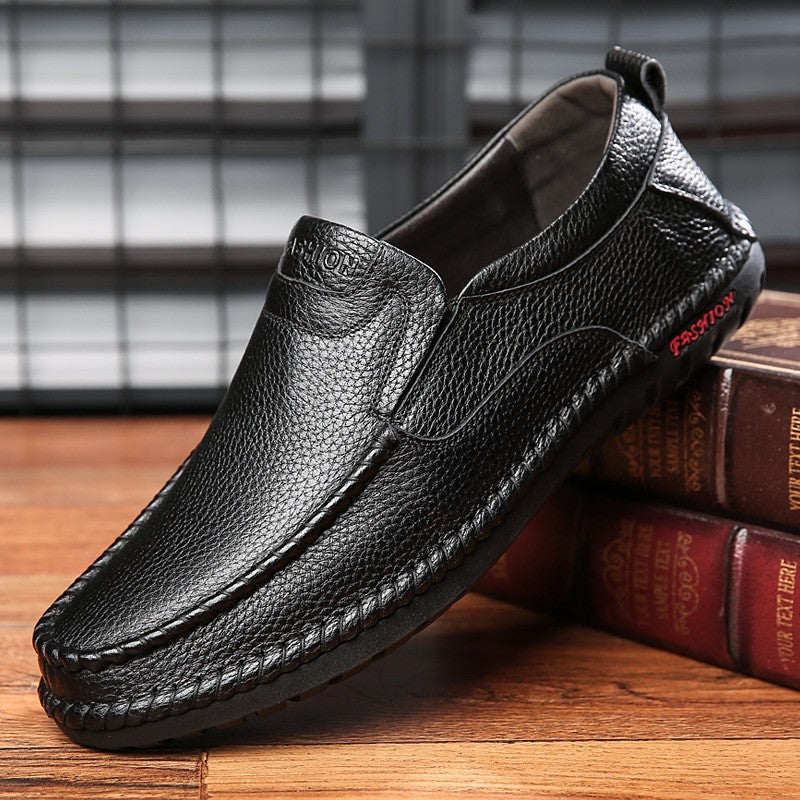 vmr3-Men's slip-on non-slip leather shoes
