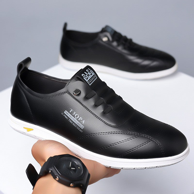 zd233-Men's fashionable casual leather shoes