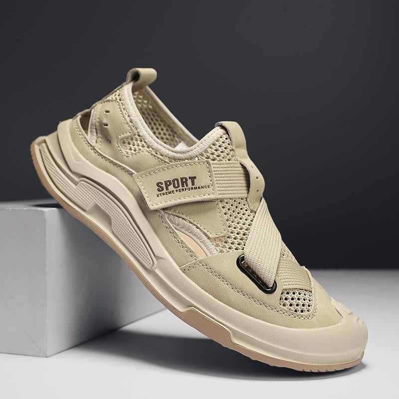 Summer mesh breathable hollow sandals