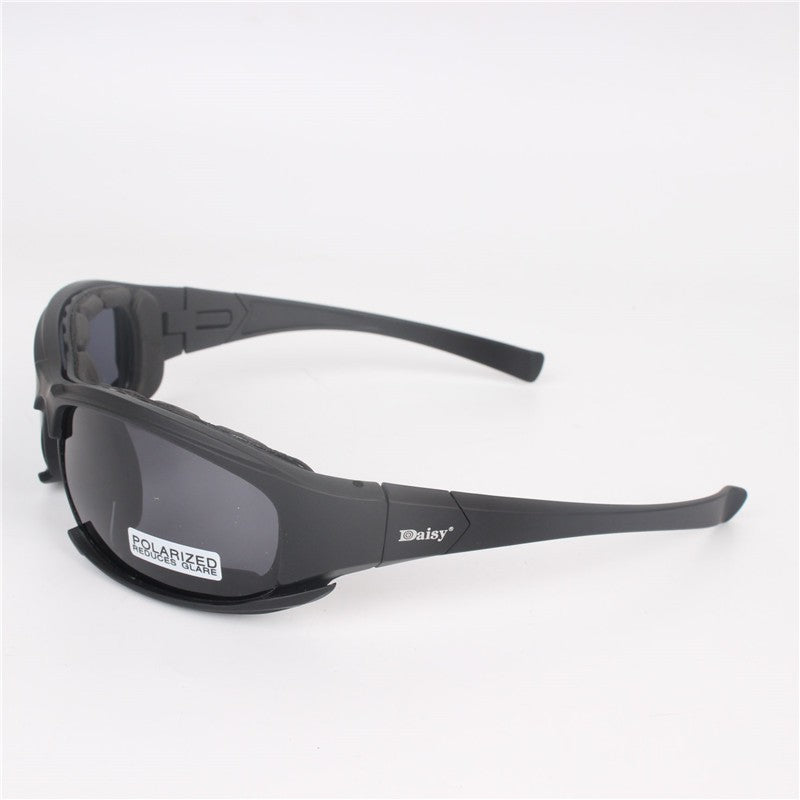 ae652-Daisy X7 glasses tactical goggles set 4 lenses