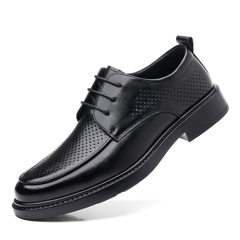 Men's new breathable business formal leather shoes