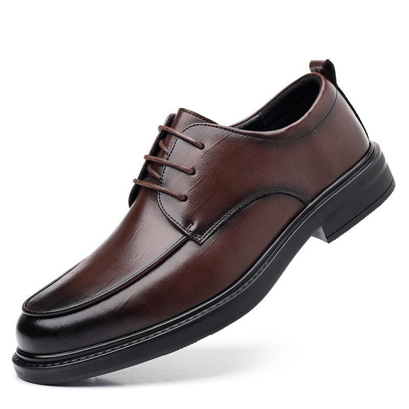 Men's new breathable business formal leather shoes