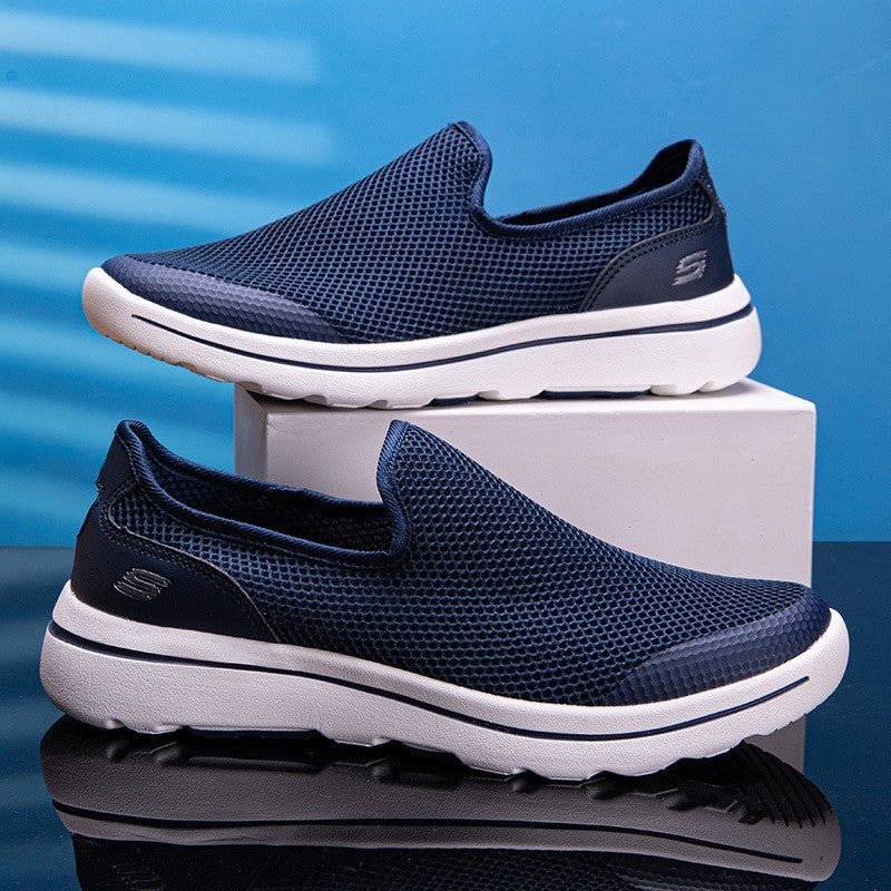 qh159-Men's mesh breathable casual shoes